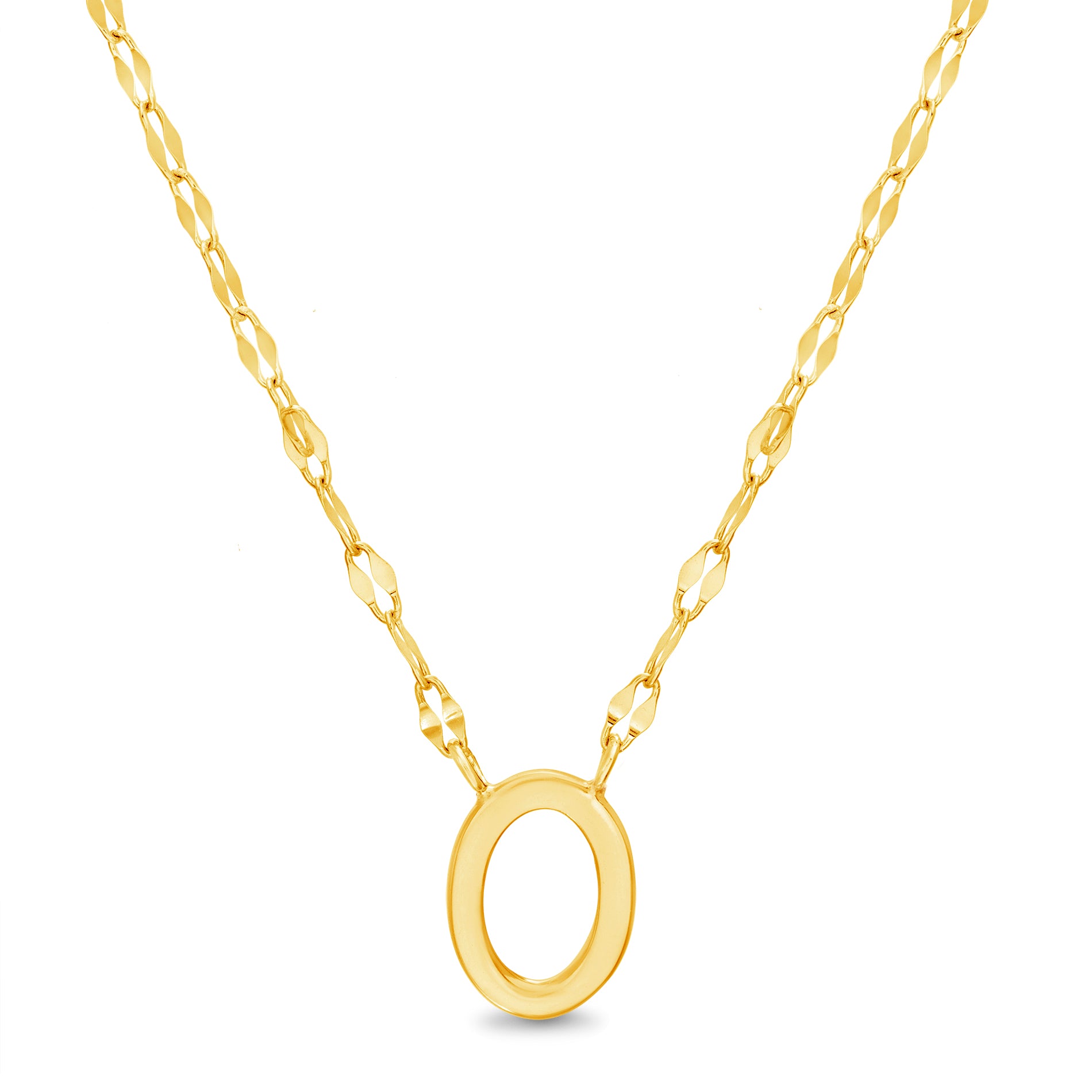 Dainty Gold Initial Necklace